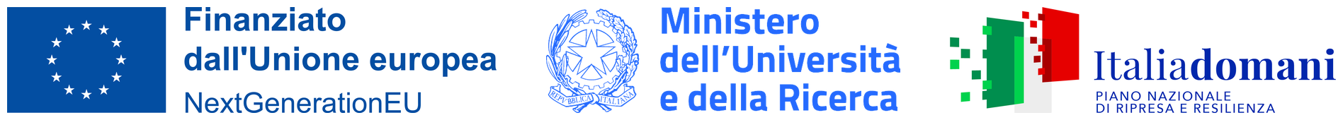 Finanziato dall'Unione europea NextGenerationEU, Ministero dell'Università e della Ricerca, Italia Domani